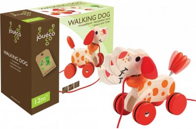 Jouéco - Rolling puinen dog