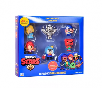Brawl Stars Deluxe Box figuurit 8-pakkaus