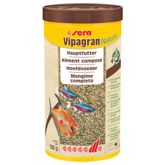 Sera Vipagran Nature -pelletit - 250 ml
