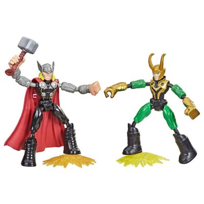 Marvel Avengers Bend And Flex Thor vs Loki leluhahmot 15 cm