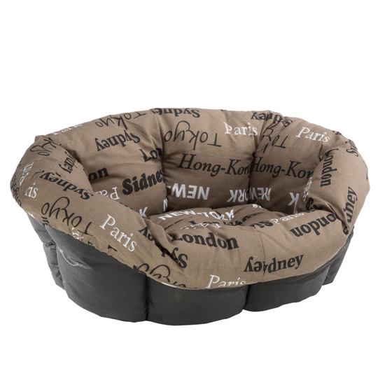 Sofà-päällyste Cities Ferplast Siesta Deluxe -lemmikinkoriin - 4: P 64 x L 48 x K 25 cm