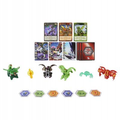Bakugan Evolutions True Metal Battle Strike -pakkaus 4 kpl