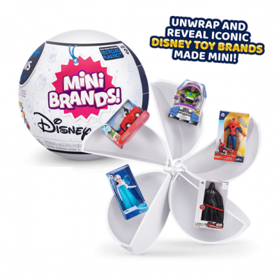 Mini Brands Disney Zuru sokealaukku 5 lelulla 1 kpl