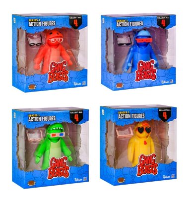 Gang Beasts toimintahahmo 1-pakkaus 13cm