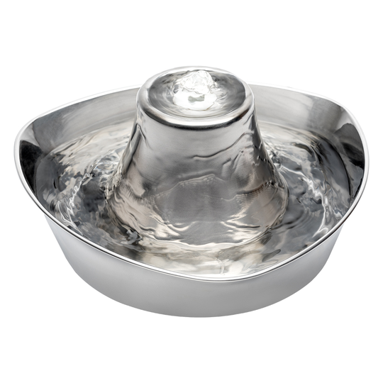 PetSafe® Seaside -vesiautomaatti ruostumattomasta teräksestä - vesiautomaatti 1,8 litraa