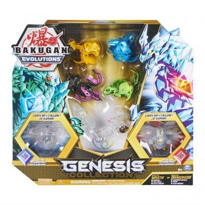 Bakugan Evolutions Genesis Collection -leikkisetti 8 kpl