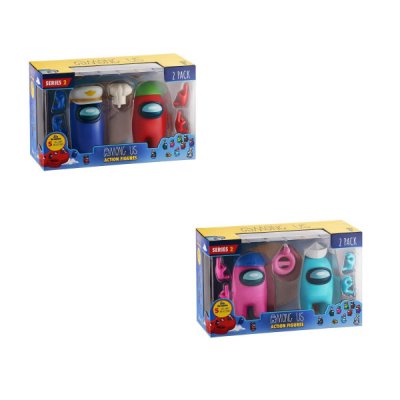 Among Us Crewmate figuurit 2 kpl 13cm