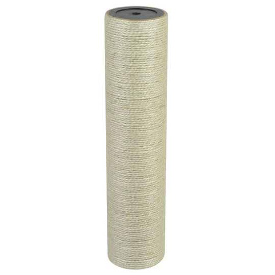 vidaXL Kissan raapimispuu 8x35 cm 8 mm beige
