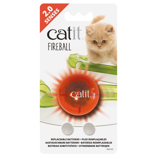 Catit Design Senses -leikkirata - oranssi valopallo, 1 kpl