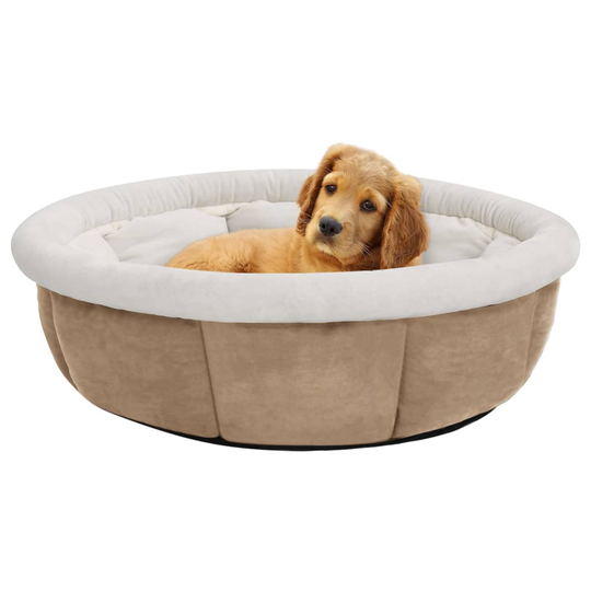 vidaXL Koiran sänky 70x70x26 cm beige