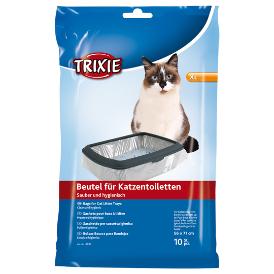Trixie-kissanvessapussit - XL: alle 56 × 71 cm, 10 kpl