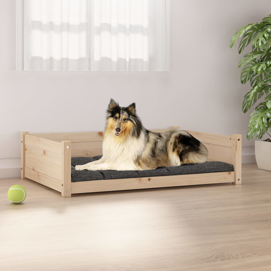 vidaXL Koiransänky 95,5x65,5x28 cm täysi mänty