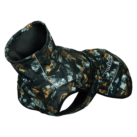 Rukka® Breeze -takki, kuvioitu musta - selän pituus noin 25 cm