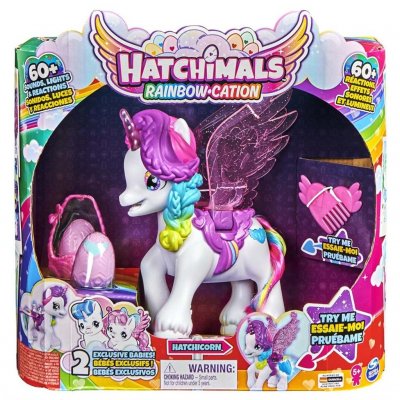 Hatchimals hatchicorn interaktiivinen yksisarvinen 18cm
