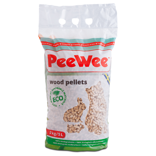 PeeWee puupelletit - 3 kg