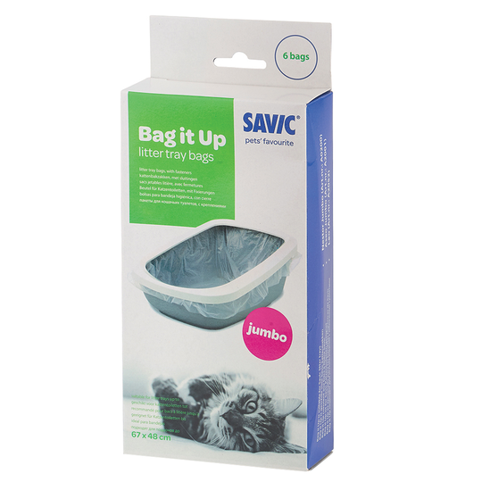 Savic Bag it Up Litter Tray Bags - Jumbo - 6 kpl