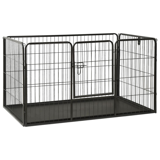 vidaXL Pentuaitaus teräs 123x77,5x74,5 cm