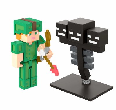 Minecraft Alex VS Wither -figuurit 2 kpl