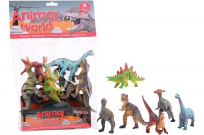 Eläinten maailman dinosaurus, 6 kpl