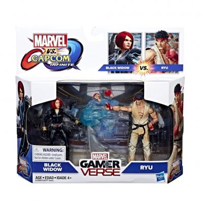 Marvel Gamer Verse, Black Widow & Ryu