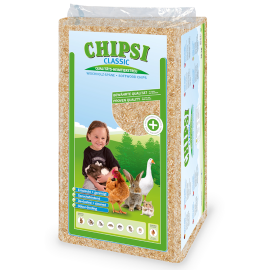 Chipsi Classic -lemmikinkuivike - 3,2 kg (noin 60 l)